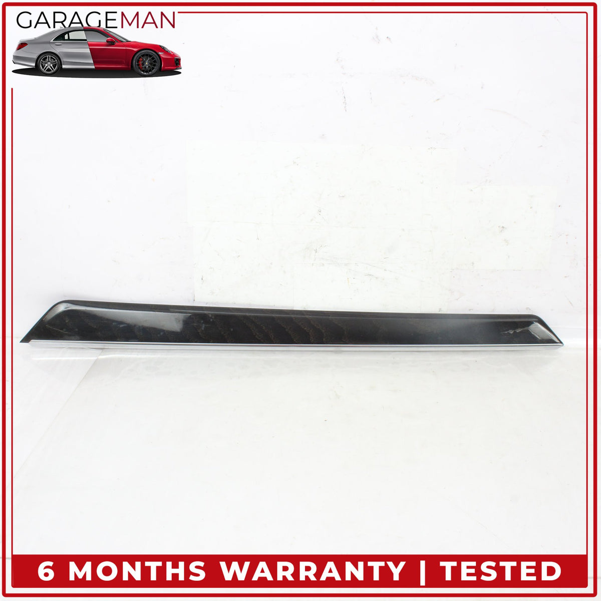 2014-2016 Mercedes W212 E400 Front Dash AC Air Vent Panel w/ Door Trim Wood OEM