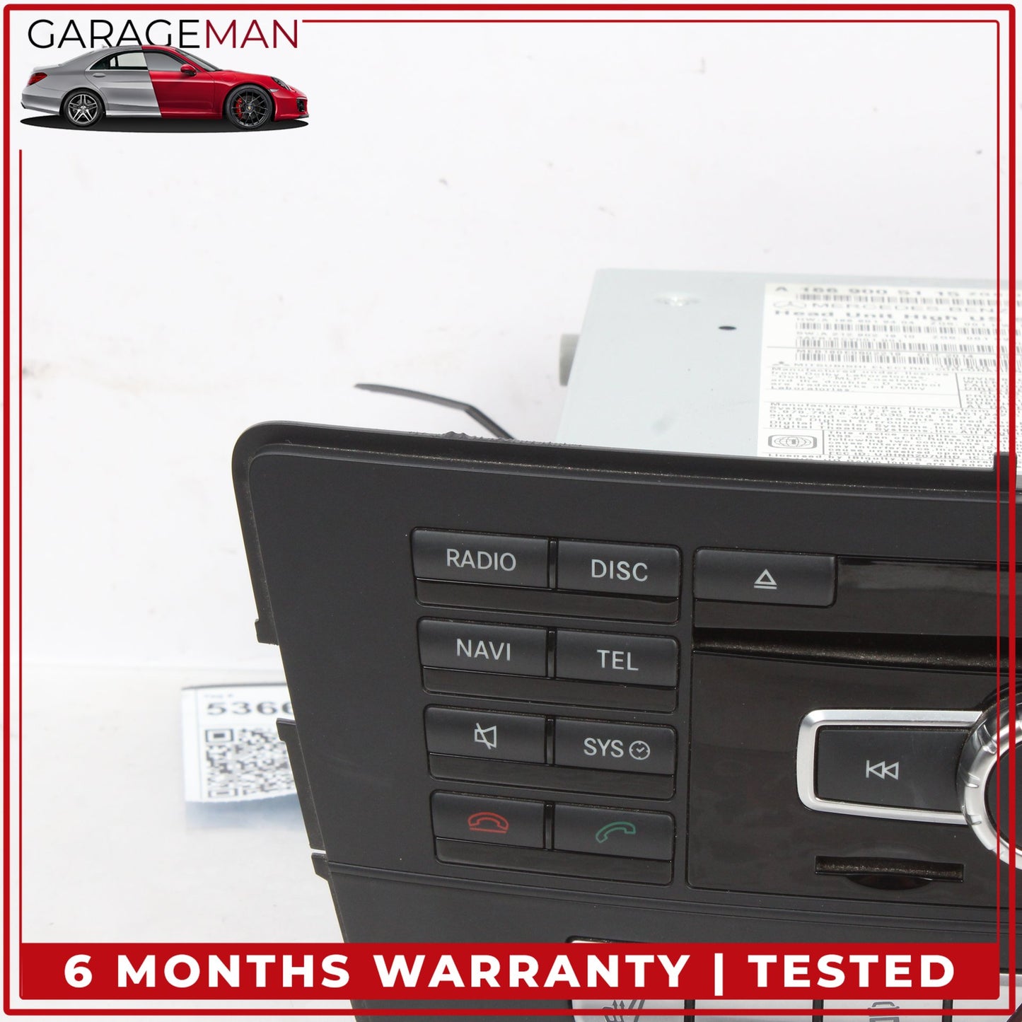 2015-2016 Mercedes W166 ML350 Head Unit Navigation Command Comand CD Audio OEM