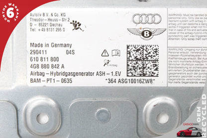2012-2018 Audi S7 A7 S6 A6 RS7 Front Right Side Knee Airbag 4G8880842A OEM