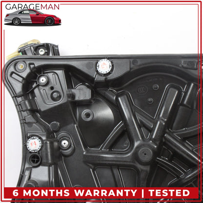 2017-2023 BMW 530e G30 Front Left Side Window Regulator w/ Carrier 7360423 OEM