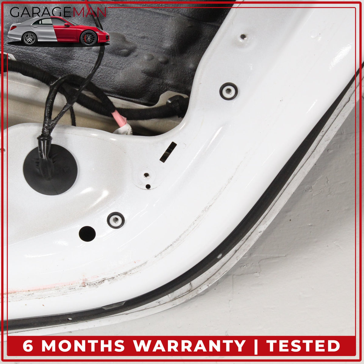 2017-2023 Tesla Model 3 Rear Right Side Door Shell Pearl White 1081440E0C OEM