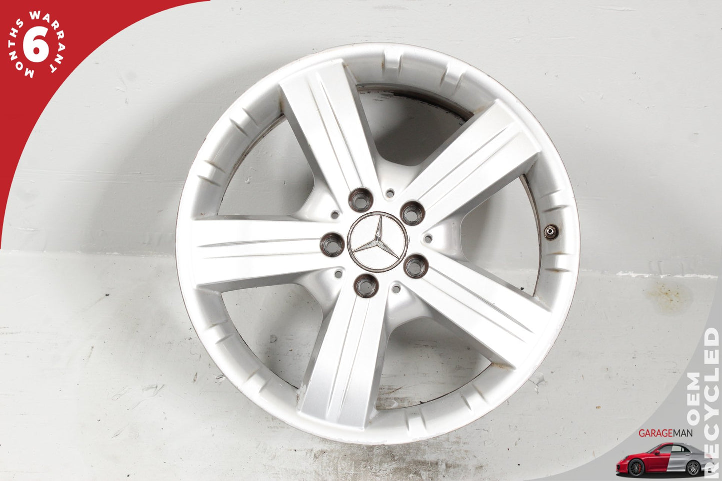 2007-2012 Mercedes X164 GL450 GL320 8 X 18" R18 Wheel Rim Silver 1644010602 OEM