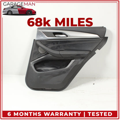 2018-2024 BMW X3 G01 Rear Right Passenger Side Interior Door Trim Panel OEM