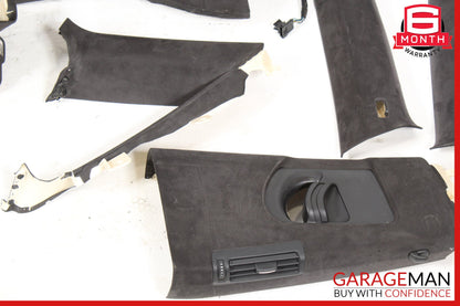 2014-2018 Audi S7 Overhead Roof Headliner w/ Sunvisor & Trim Cover Panel Set OEM