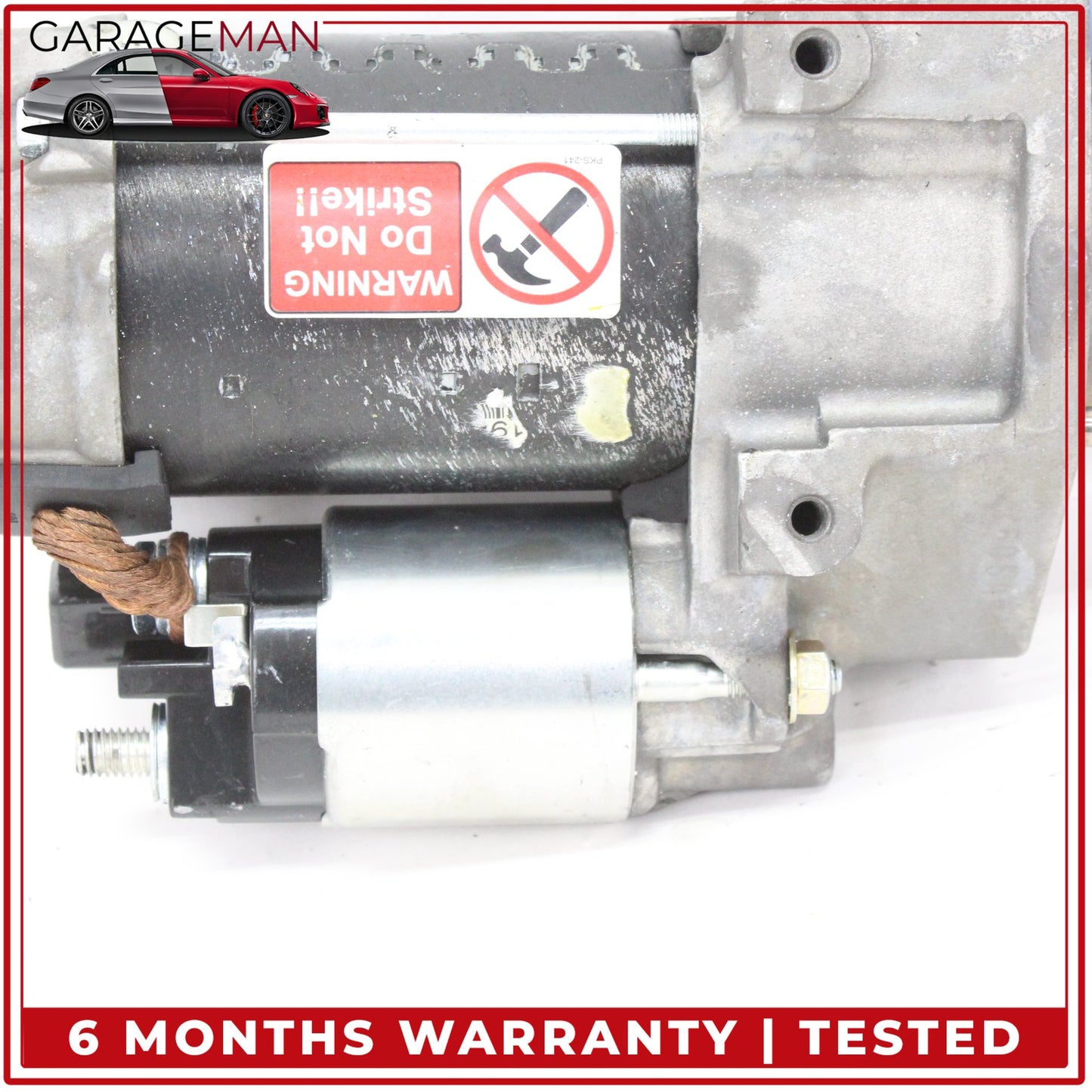 2011-2016 BMW 550i M5 4.4L N63 Engine Starter Motor 7556131 OEM
