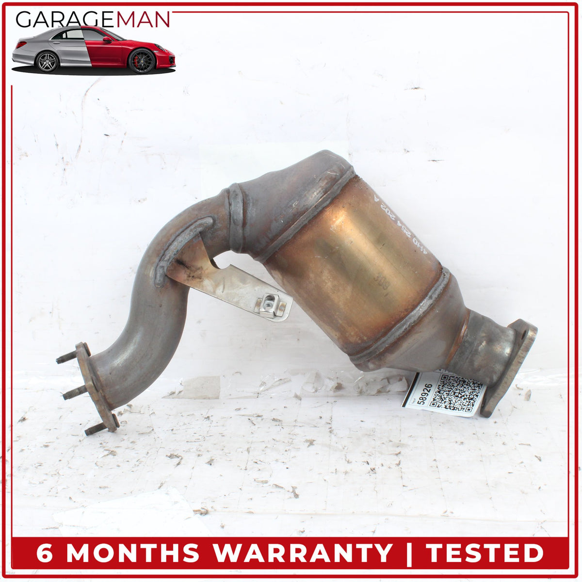 2014-2018 Audi A8 A6 A7 3.0L Engine Left and Right Side Exhaust Downpipe Set OEM
