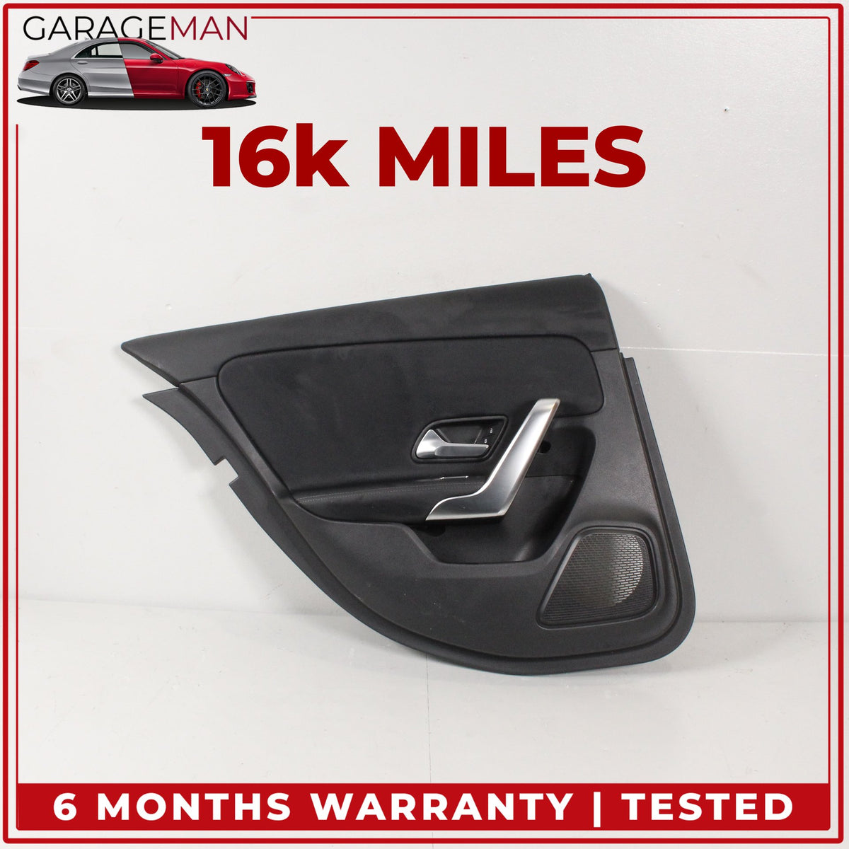 2019-2022 Mercedes W177 A220 A35 AMG Rear Left Door Trim Panel 1777303500 OEM