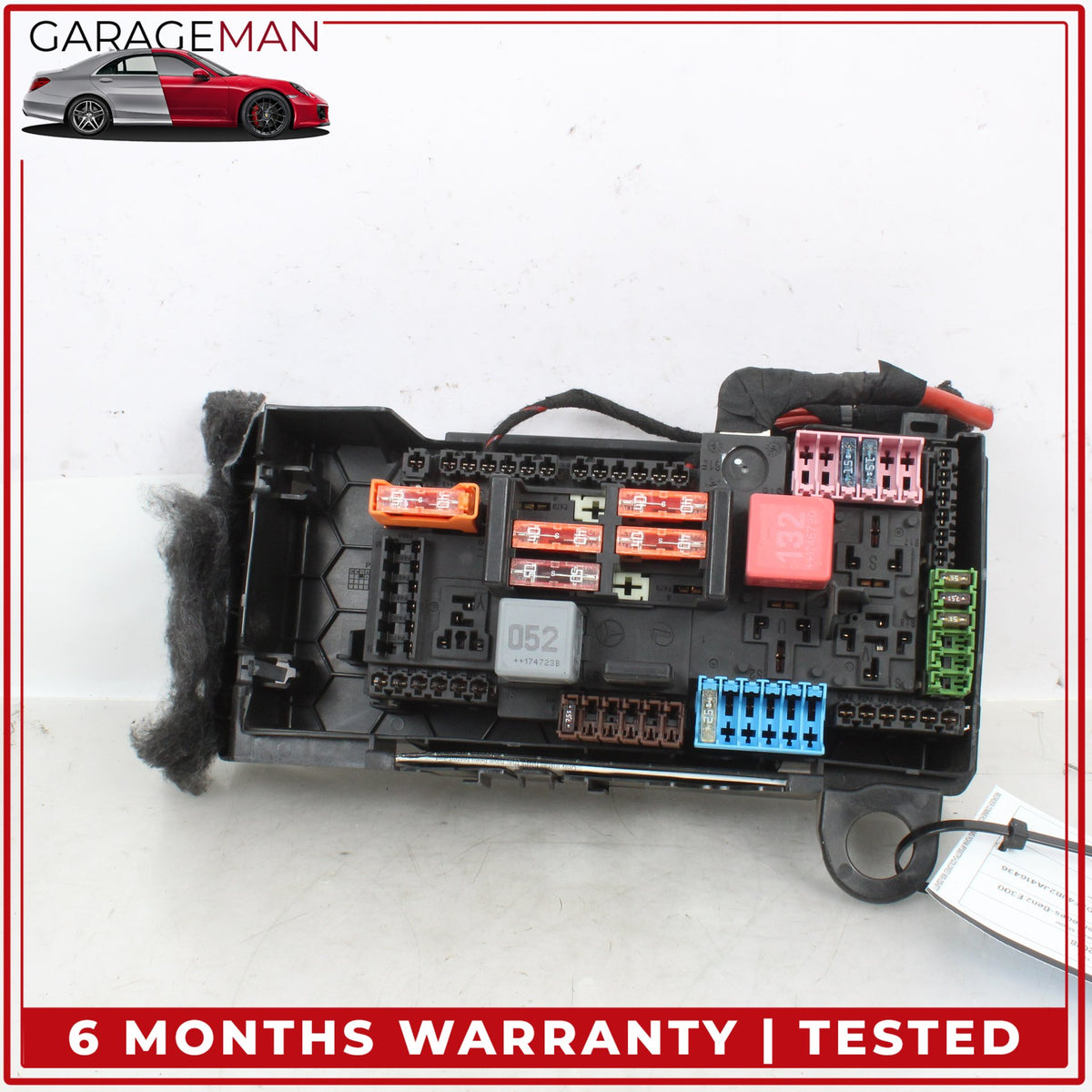 2017-2020 Mercedes W213 E300 Rear Trunk Relay Junction Fuse Box 2139068801 OEM