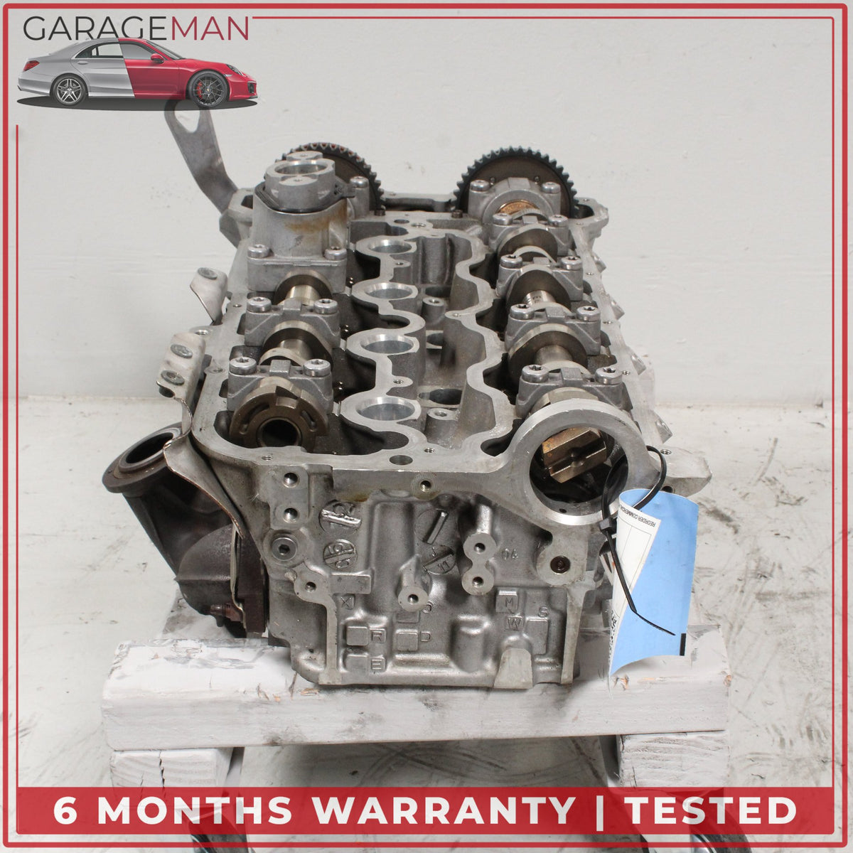 2008-2014 BMW 650i 550i X5 X6 4.4L V8 N63 Right Side Cylinder Head 7573936 OEM