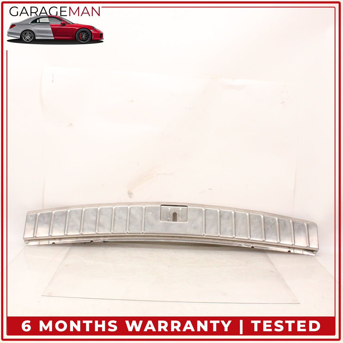 2003-2010 Porsche Cayenne 955 957 Rear Trunk Cargo Sill Scuff Plate Chrome OEM