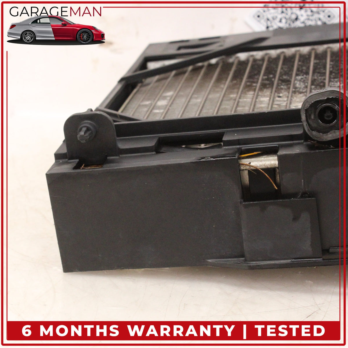 2009-2019 BMW 640i 650i 750i Front Right Side Auxiliary Radiator 7802662 OEM