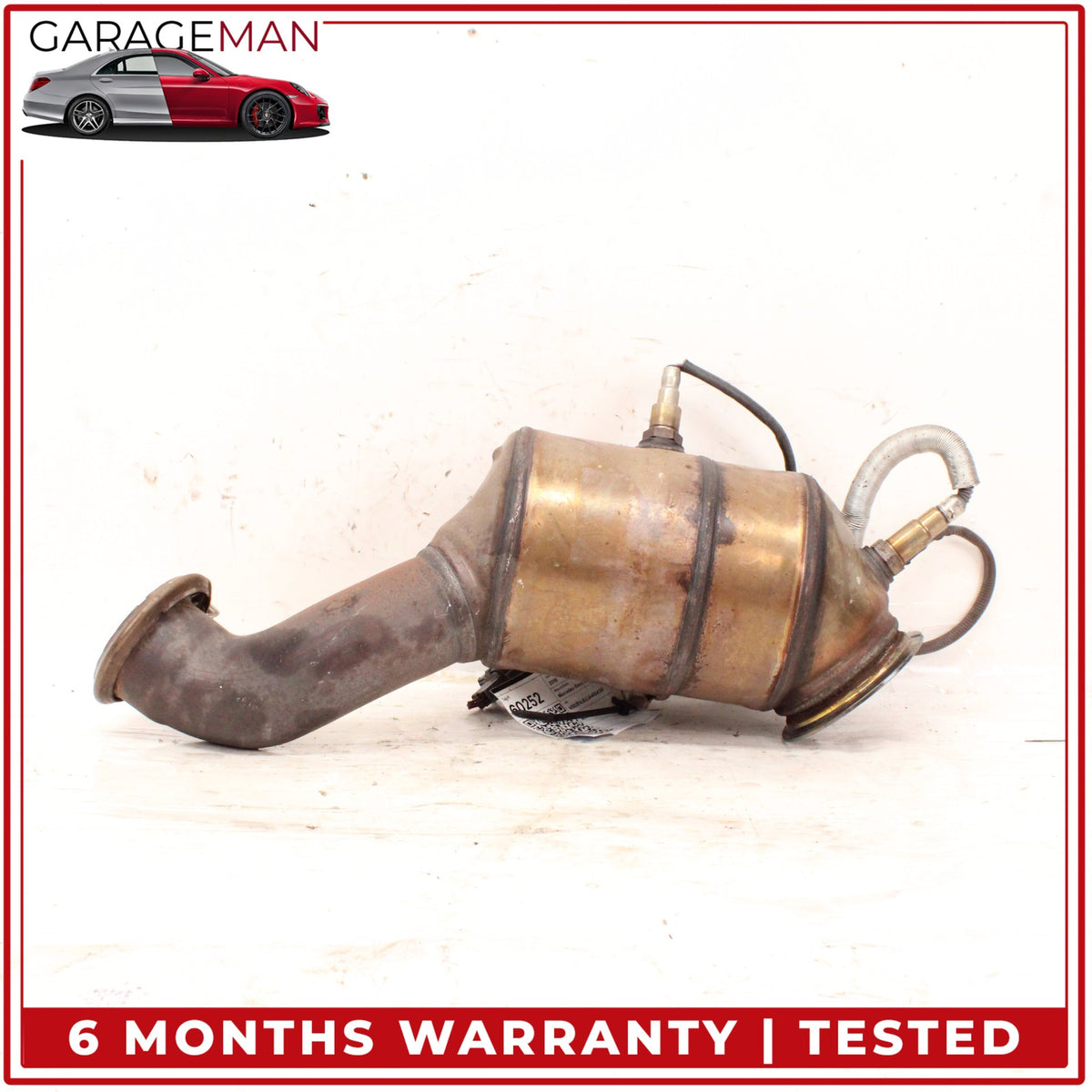 2015-2020 Mercedes W213 E300 C300 C350e Exhaust Downpipe 2054900156 OEM