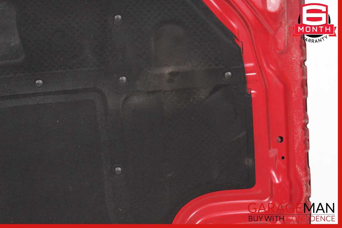 2003-2008 Mercedes R230 SL500 SL55 AMG SL550 Hood Cover Panel Assembly Red OEM