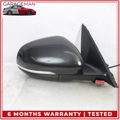 2010-2015 Jaguar XF X250 Front Right Door Rear View Mirror w/ Blind Spot OEM