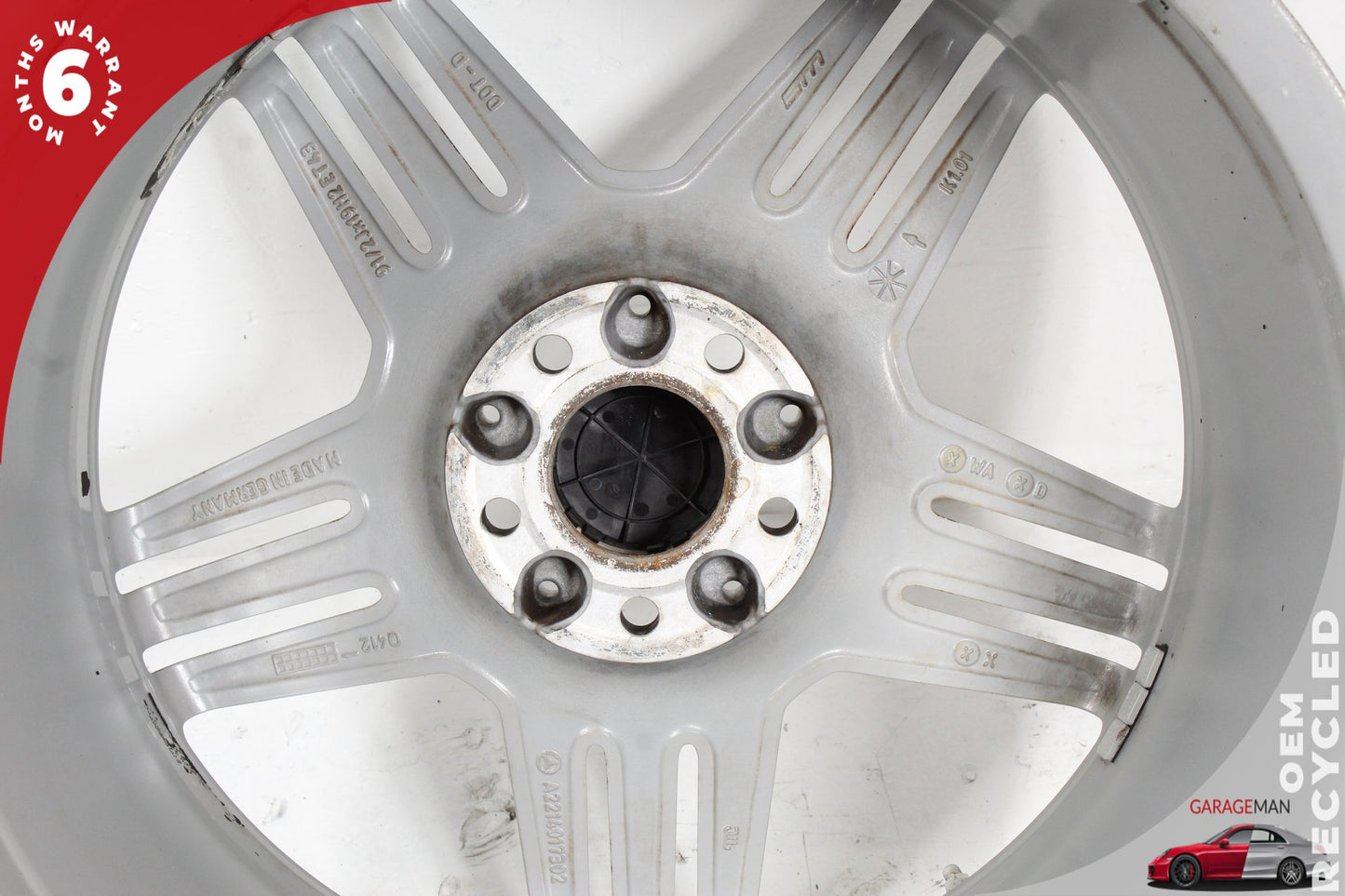 2012-2014 Mercedes W221 S550 S600 Rear Wheel Rim 9.5JX19H2 ET43 2214017302 OEM