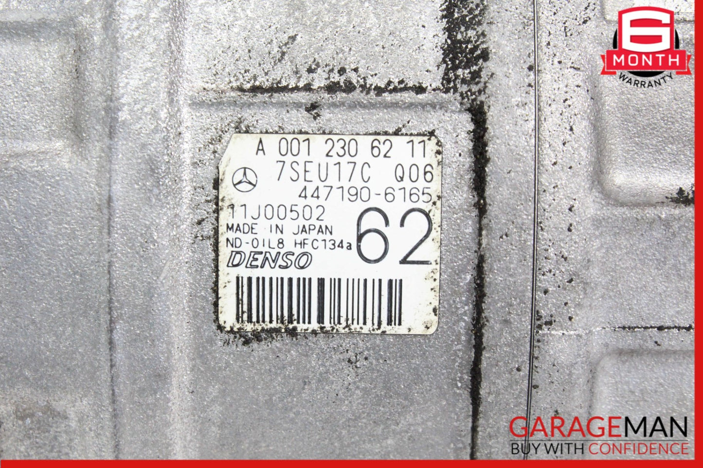 2007-2012 Mercedes-Benz SL550 R230 A/C Compressor 0012306211