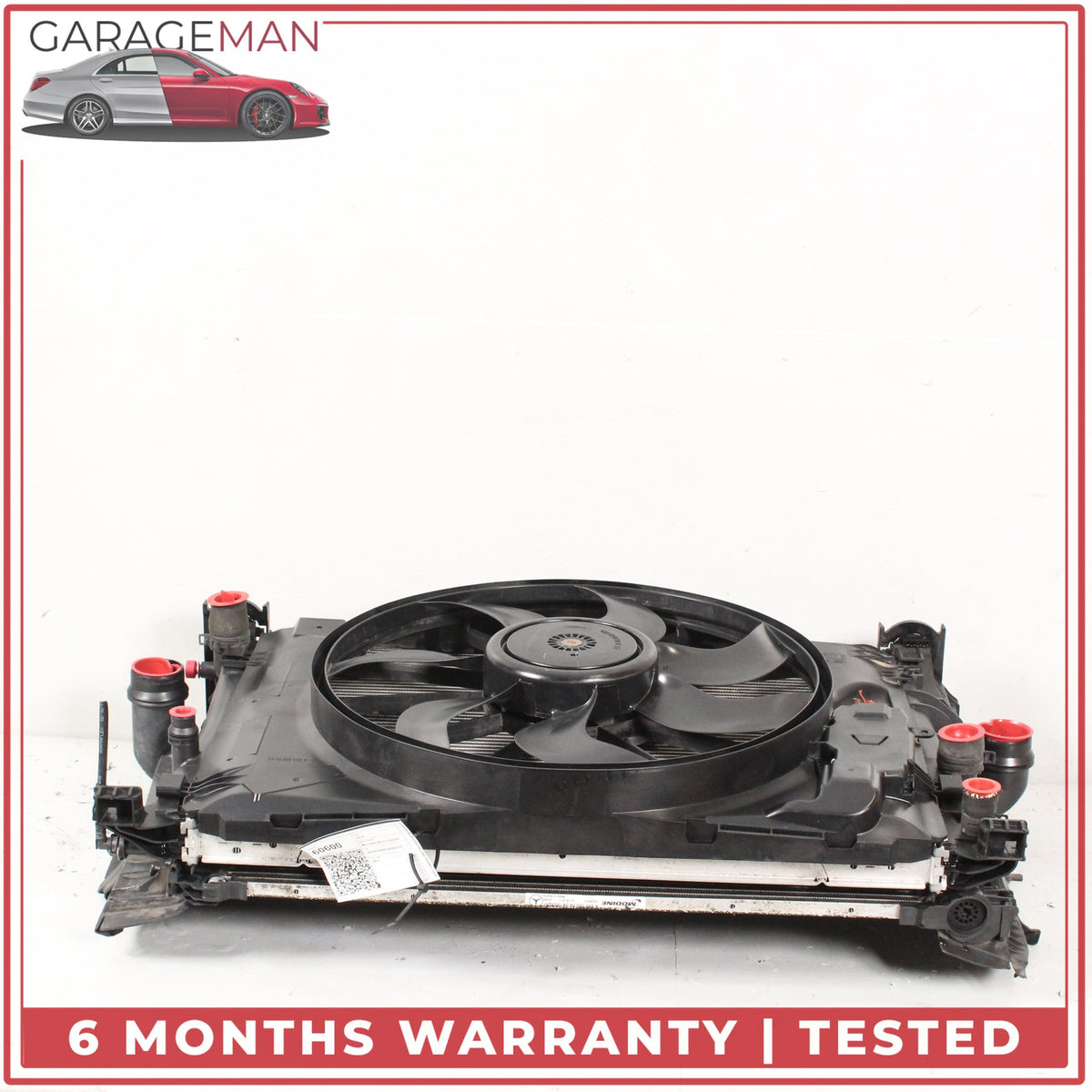 2014-2019 Mercedes CLA250 C117 Engine Radiator Cooling Fan Motor Assembly OEM
