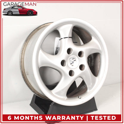 1997-2005 Porsche 911 Carrera Front Side Wheel Rim 7.5JX18 ET50 99336213406 OEM