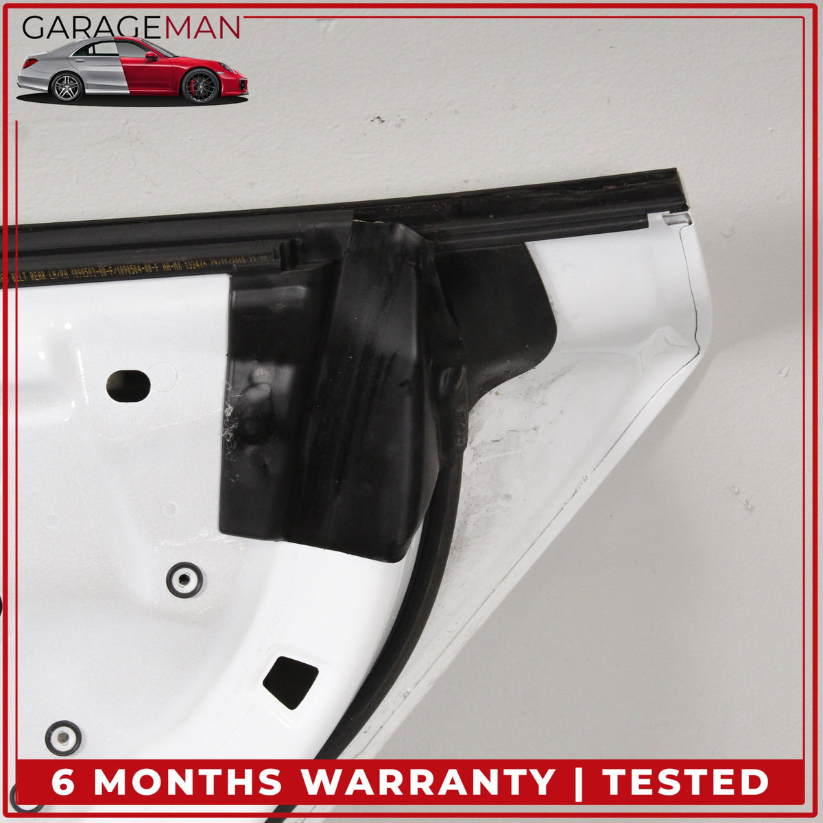 2017-2023 Tesla Model 3 Rear Right Side Door Shell Pearl White 1081440E0C OEM