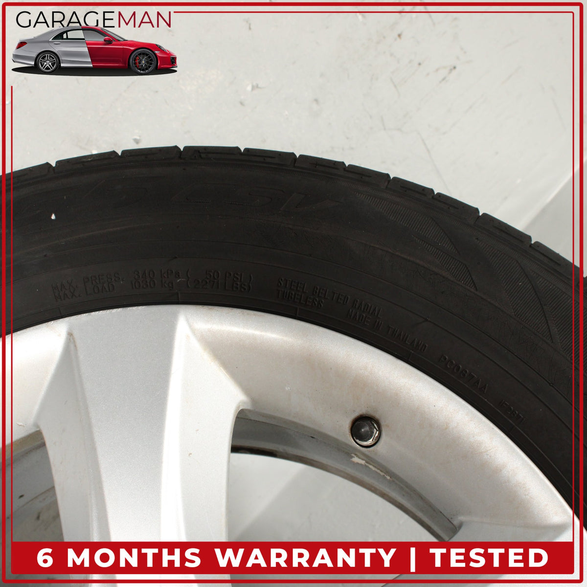 2007-2013 BMW X5 E70 Front or Rear Wheel Rim w/ Tire 8.5JX18EH2 IS46 6772243 OEM