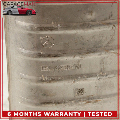 2014-2016 Mercedes W212 E250 Diesel Exhaust Mid Pipe Resonator Silencer OEM