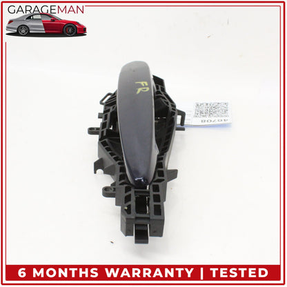 2014-2020 BMW 430i F36 Front Right Passenger Side Exterior Door Handle Blue OEM