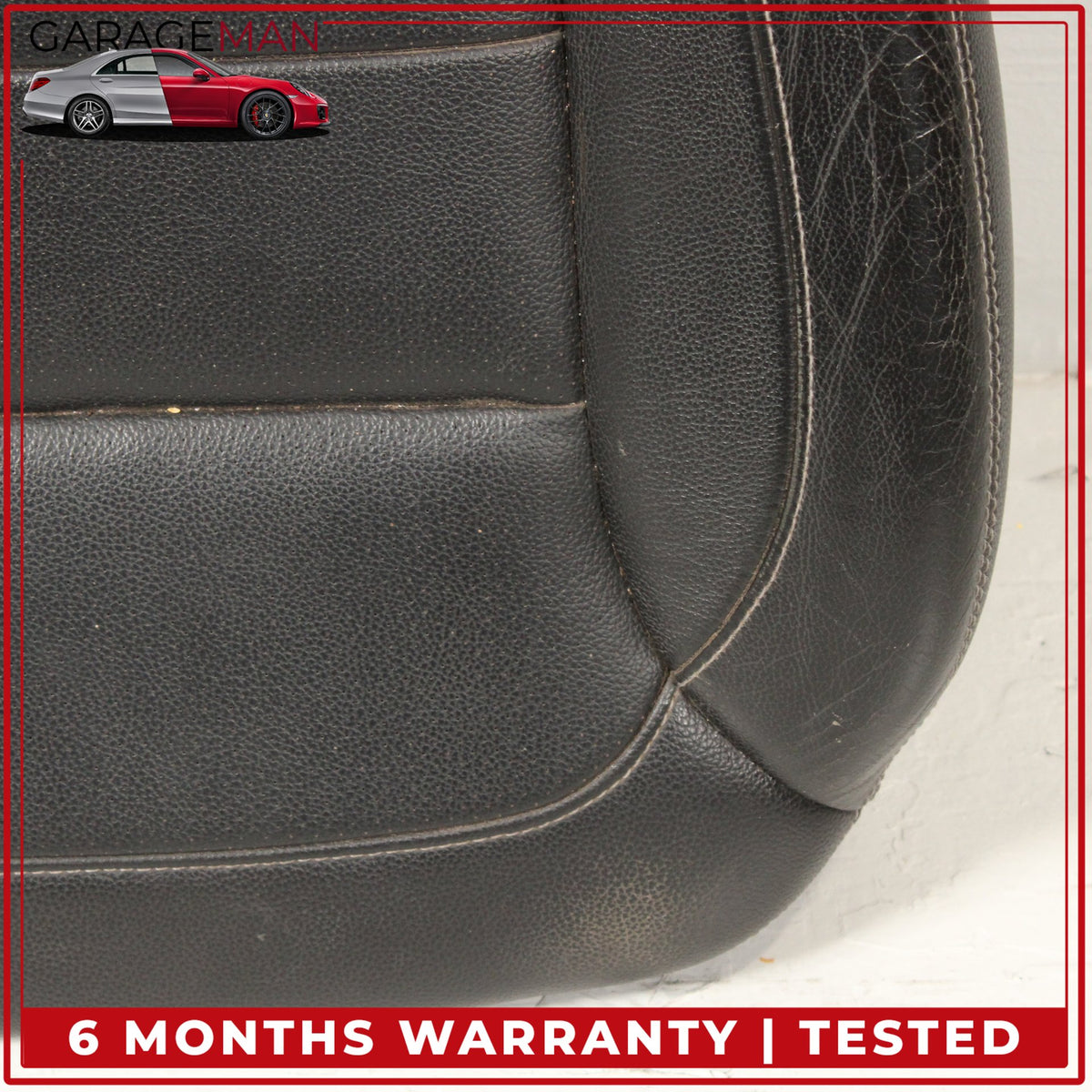 2012-2015 Mercedes W166 ML350 Front Left Lower Bottom Seat Cushion Black OEM