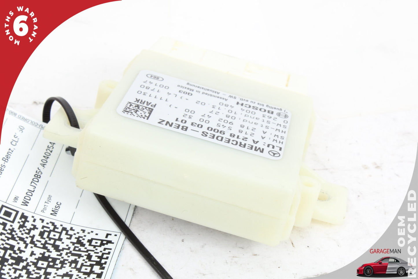 12-14 Mercedes-Benz CLS550 W218 Parking Distance Control Module 2189000301