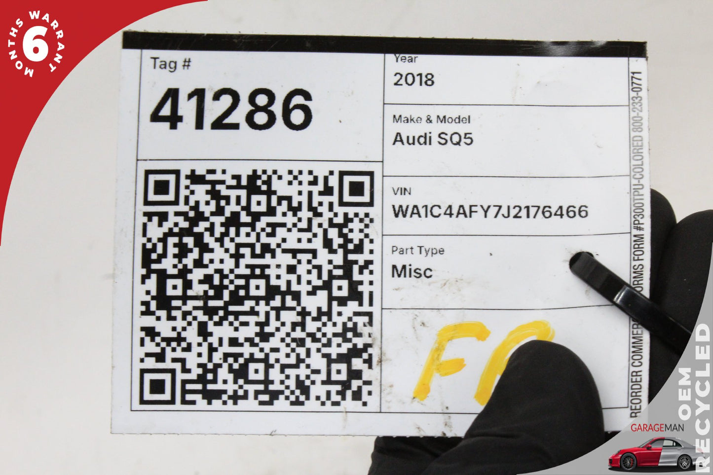 2017-2024 Audi SQ5 A4 A5 Q5 Front Right Side Door Lock Actuator 8X1837016C OEM