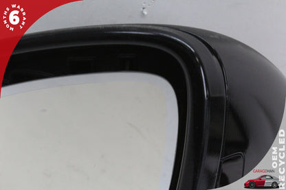 2011-2014 Porsche Cayenne 958 Front Left Side Door Rear View Mirror Black OEM