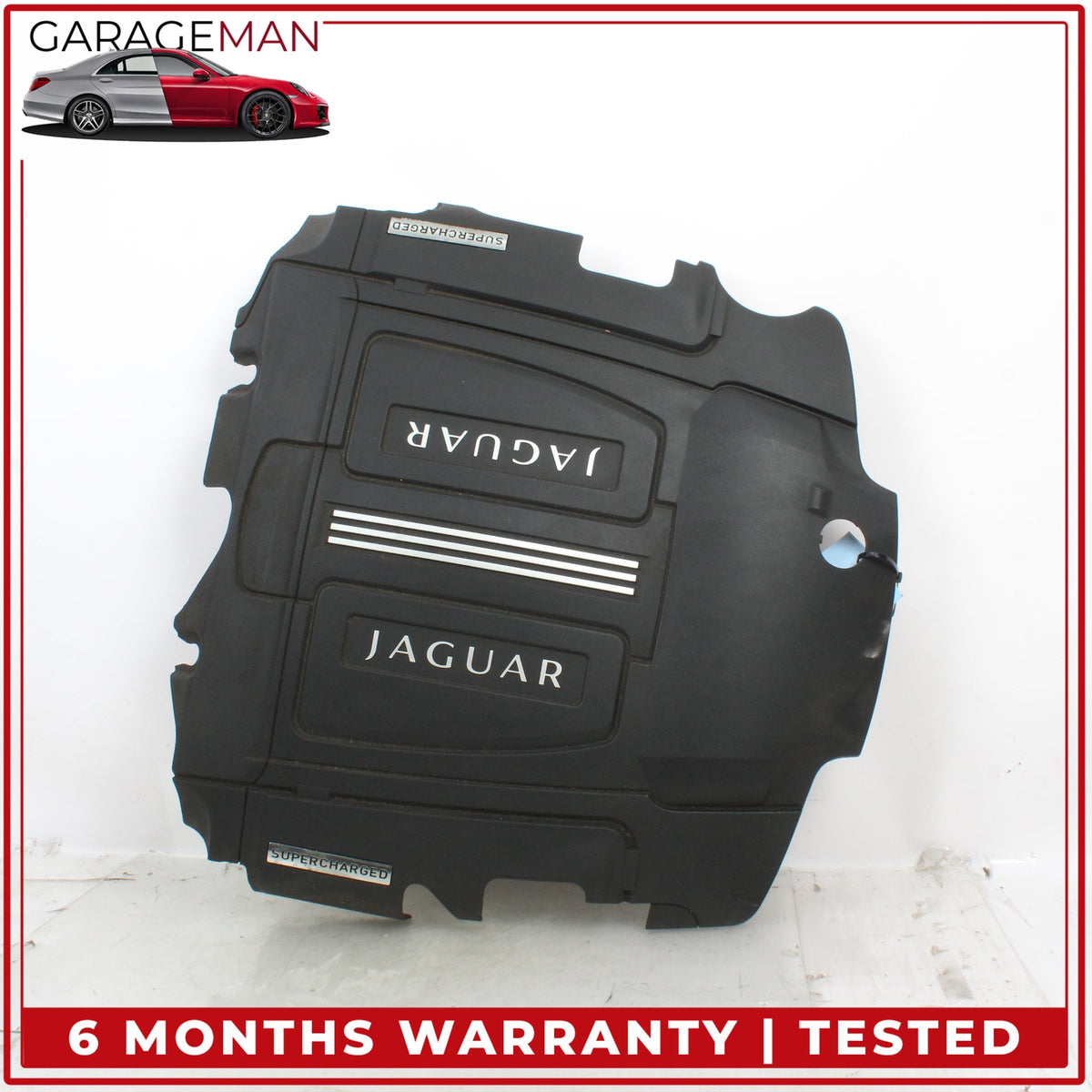2010-2023 Jaguar XF X250 XJ XFR Engine Motor Cover Trim Panel 9X236A949CD OEM