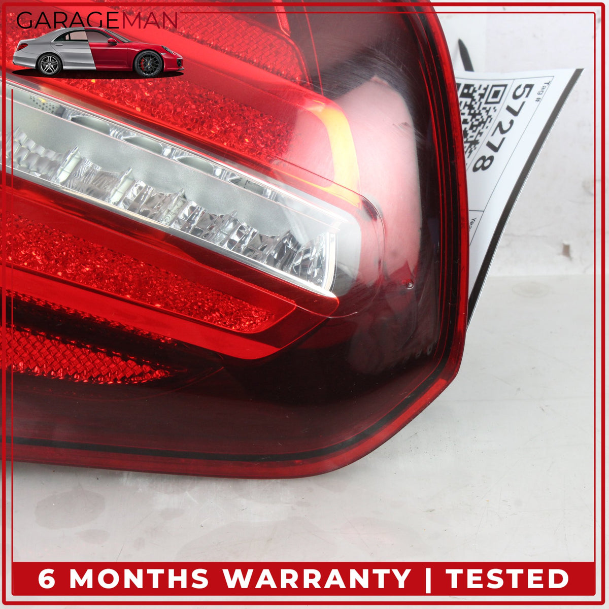 2018-2020 Mercedes X156 GLA250 Rear Right Side Inner Tail Light Lamp OEM