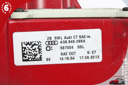 2012-2015 Audi A7 S7 Rear Right Side LED Outer Tail Light Lamp 4G8945096A OEM