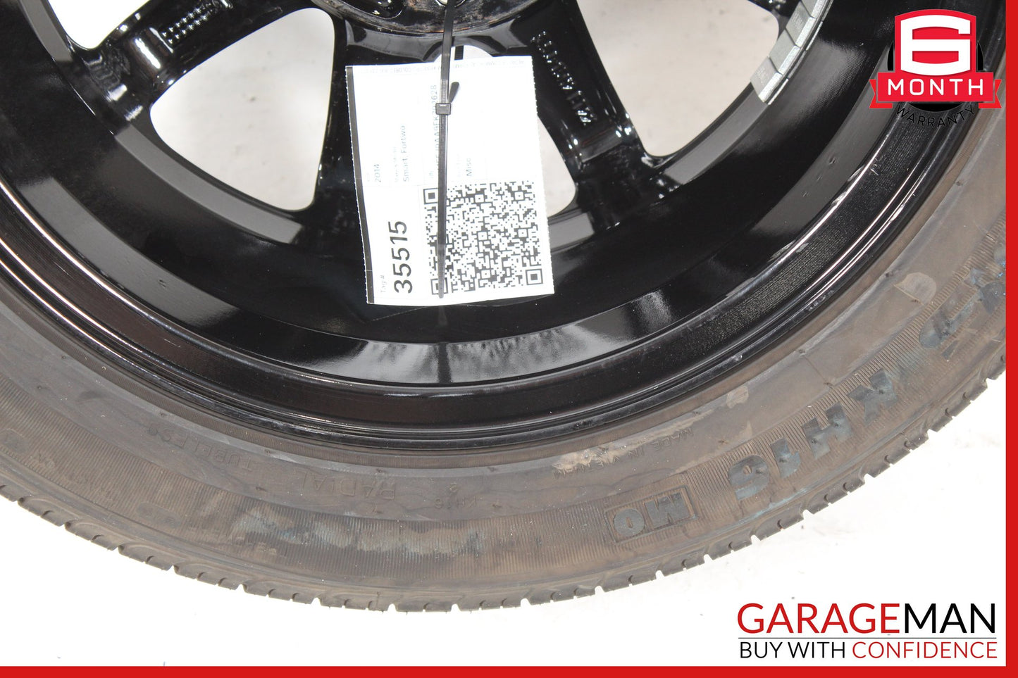 2008-2015 Smart Fortwo 451 Rear Left or Right Wheel Rim Tire 15'' 5.5Jx15H2 ET22