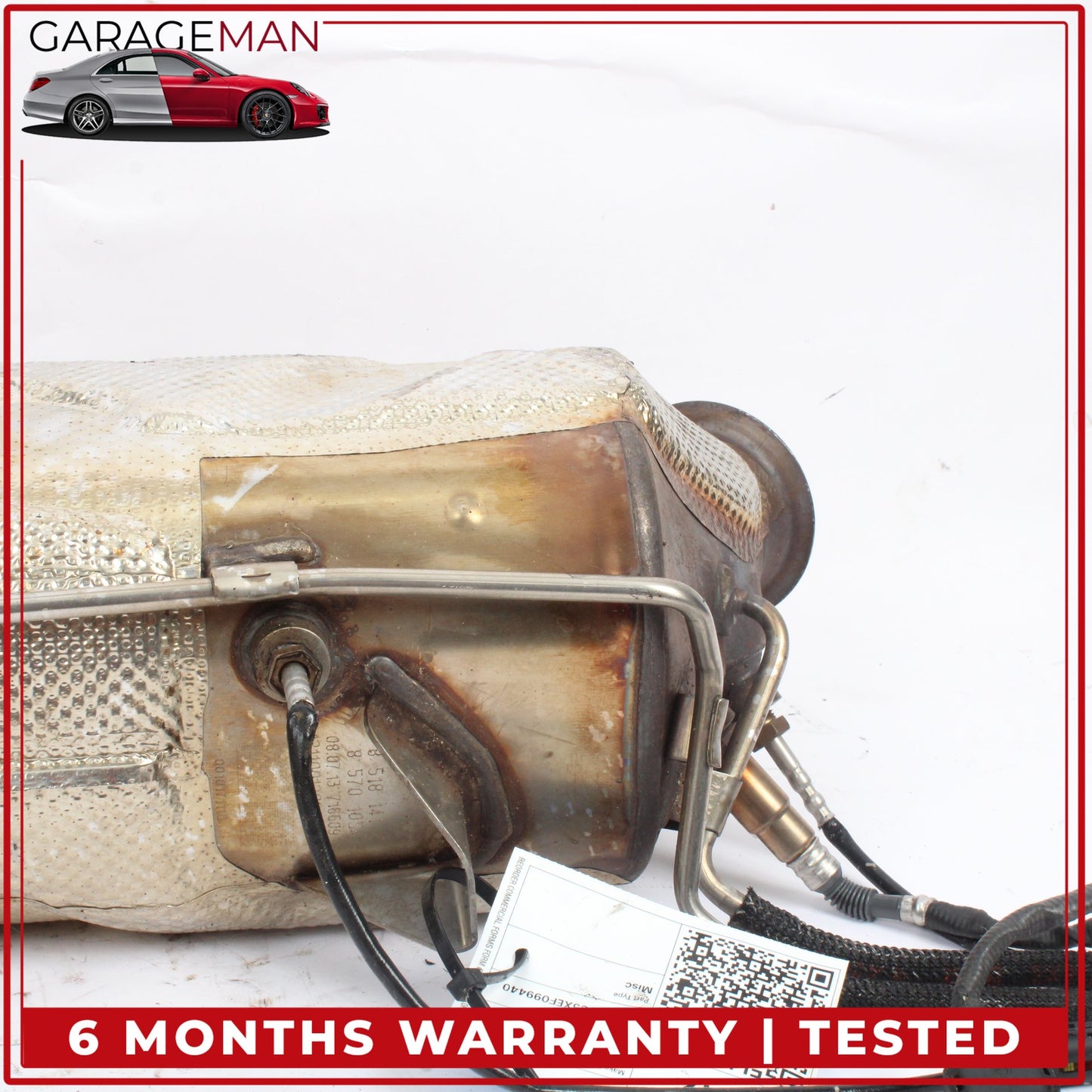 2014-2018 BMW 328d DPF Diesel Particulate Filter Exhaust Pipe w/ NOX Sensor 8518141