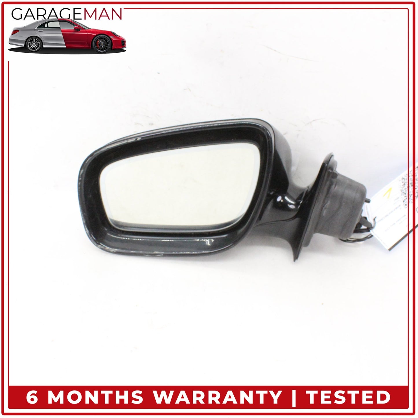 2007-2009 Mercedes W211 E350 Front Left Side Door Rear View Mirror Black OEM