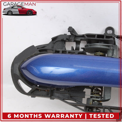 2019-2025 BMW M340i G20 Rear Left Side Exterior Door Handle Blue 9881779 OEM