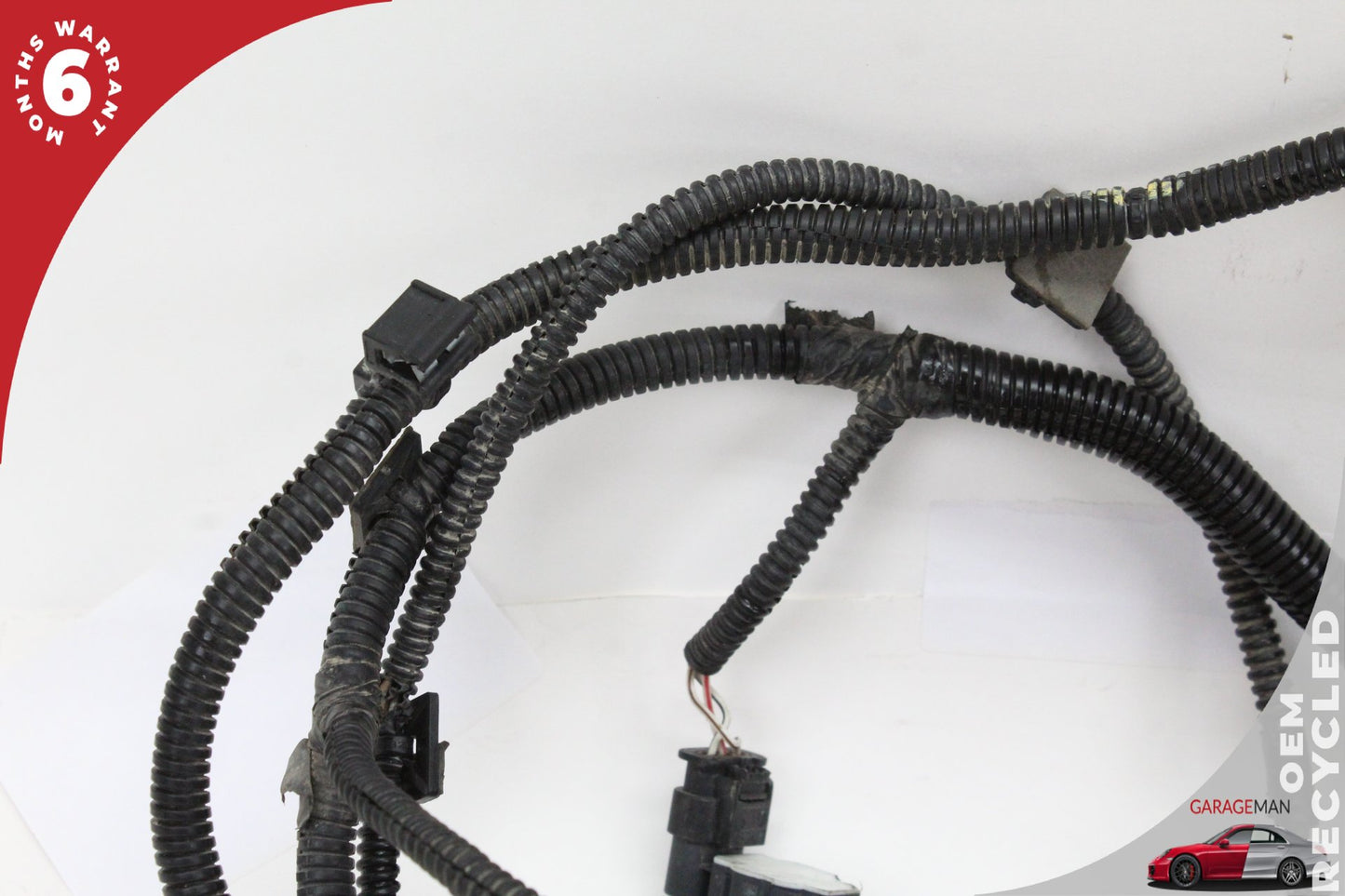 2012-2015 Tesla Model S 85D AWD Front Bumper Parking Assist Sensor PDC Set of 6 w/ Wire Harness 104847314A