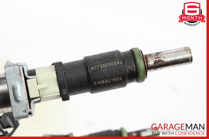 2006-2011 Mercedes W209 CLK350 Fuel Injector Rail w/ Injectors 2720700995 OEM