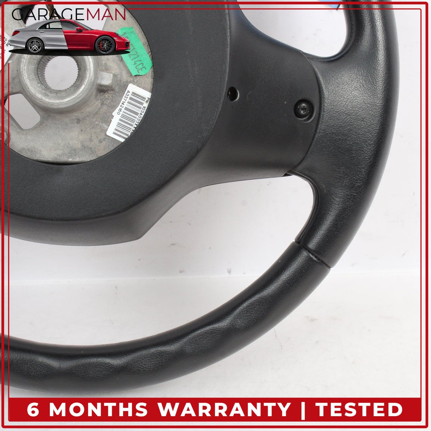 2014-2021 BMW i3 I01 Front Left Driver Side Steering Wheel Black 6870168 OEM
