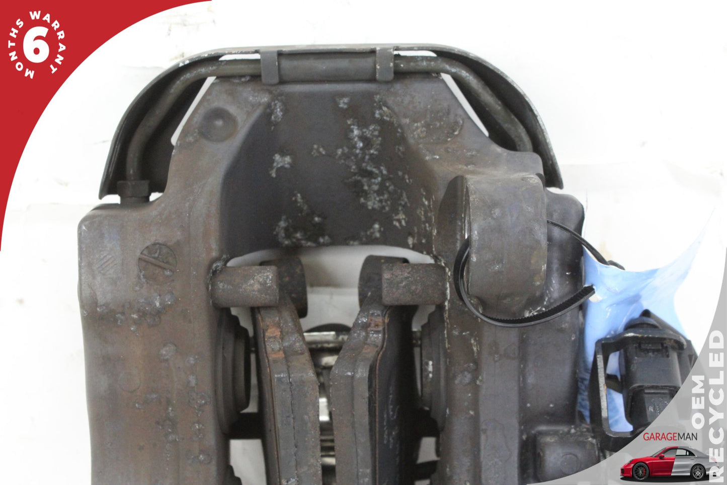 2007-2015 Audi Q7 SUV Rear Left and Right Side Brake Caliper Set Brembo OEM