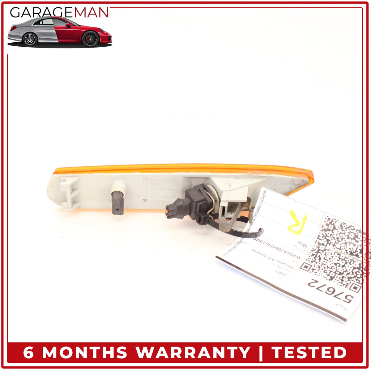 1997-2005 Porsche 911 Carrera 996 Front Right Side Marker Light 99663104401 OEM