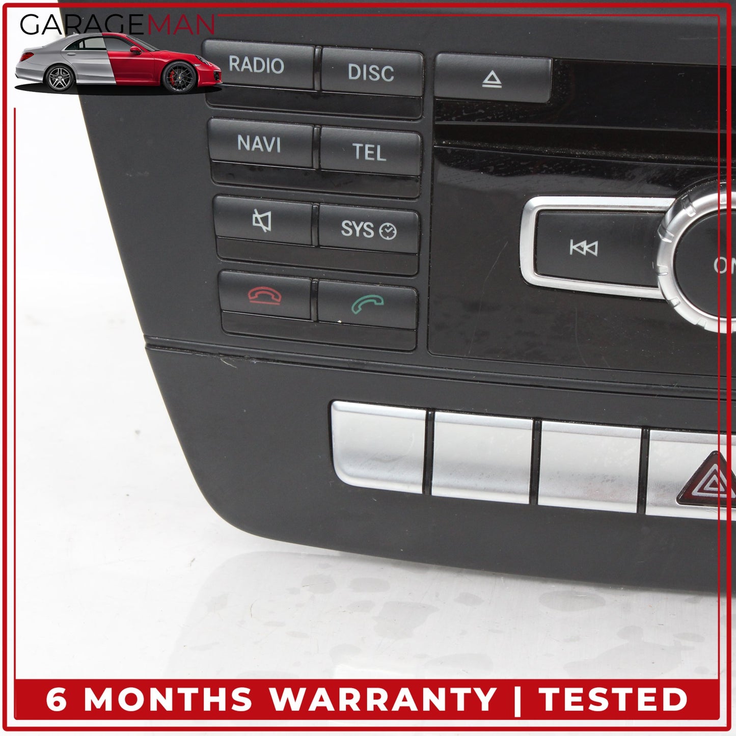 2012-2015 Mercedes W204 C250 Command Head Unit Navigation Radio 2049002113 OEM