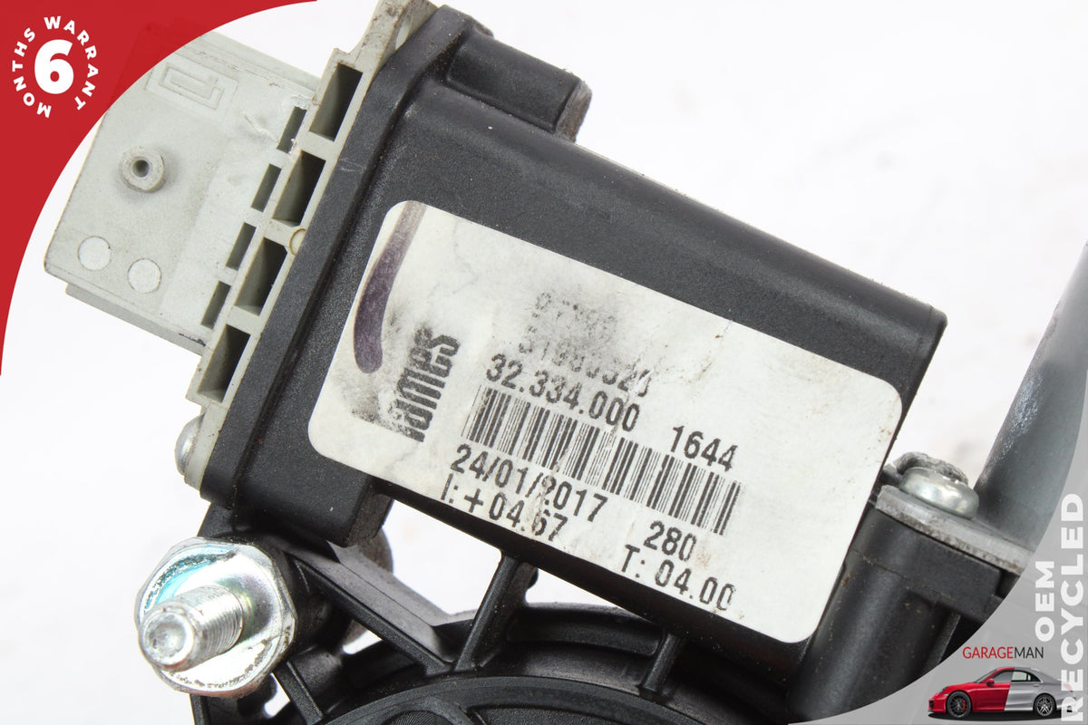 2014-2017 Fiat 500L Rear Left Driver Side Window Regulator Motor OEM