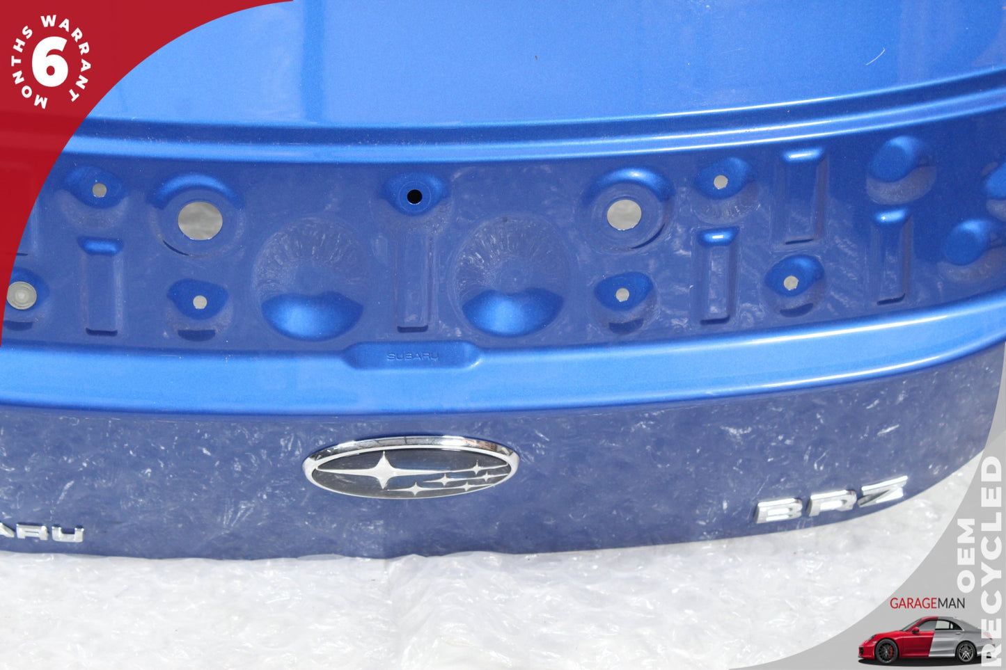 2022-2025 Subaru BRZ Toyota GR86 Rear Trunk Deck Lid Shell Cover Panel Blue OEM