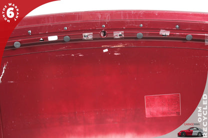 2002-2005 Ford Thunderbird Hard Top Roof Panel w/ Portholes Red OEM
