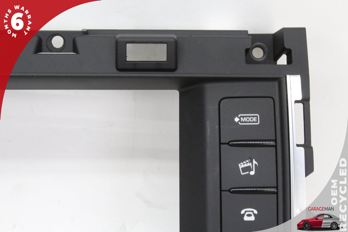 2016-2020 Jaguar XF X260 Front Center Dash Display Screen Trim w/ Switches OEM