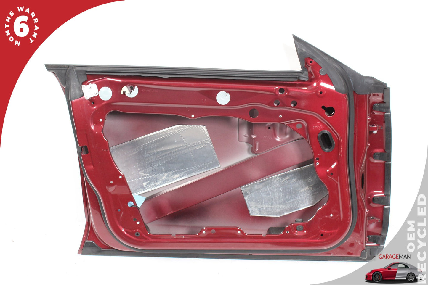 2012-2018 Mercedes W218 CLS550 Front Left Driver Side Door Shell Red OEM