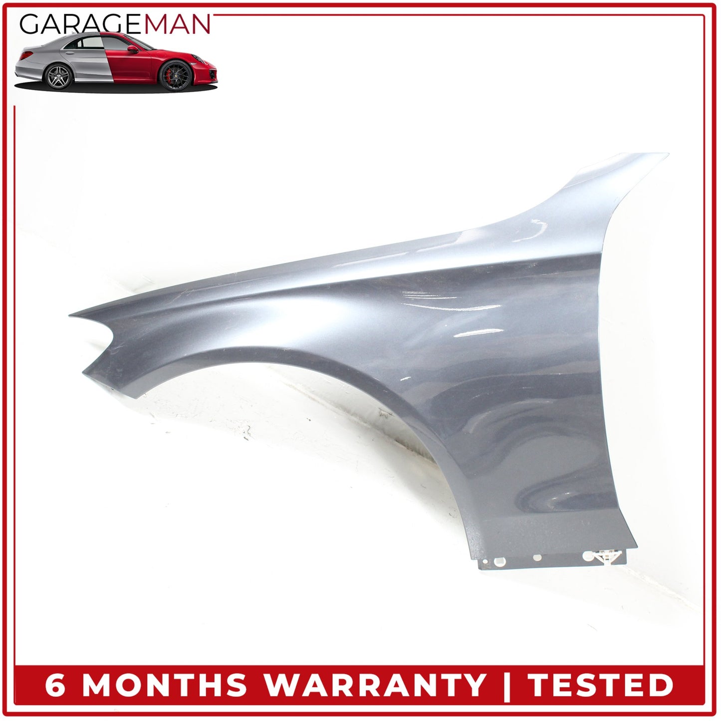 2015-2023 Mercedes W205 C300 Front Left Driver Side Fender Side Panel Gray OEM