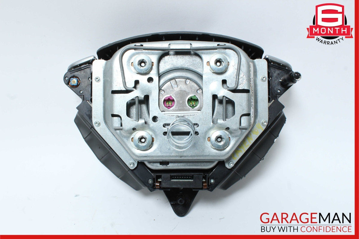 03-10 Porsche Cayenne 955 957 Steering Wheel Airbag Air Bag Black OEM